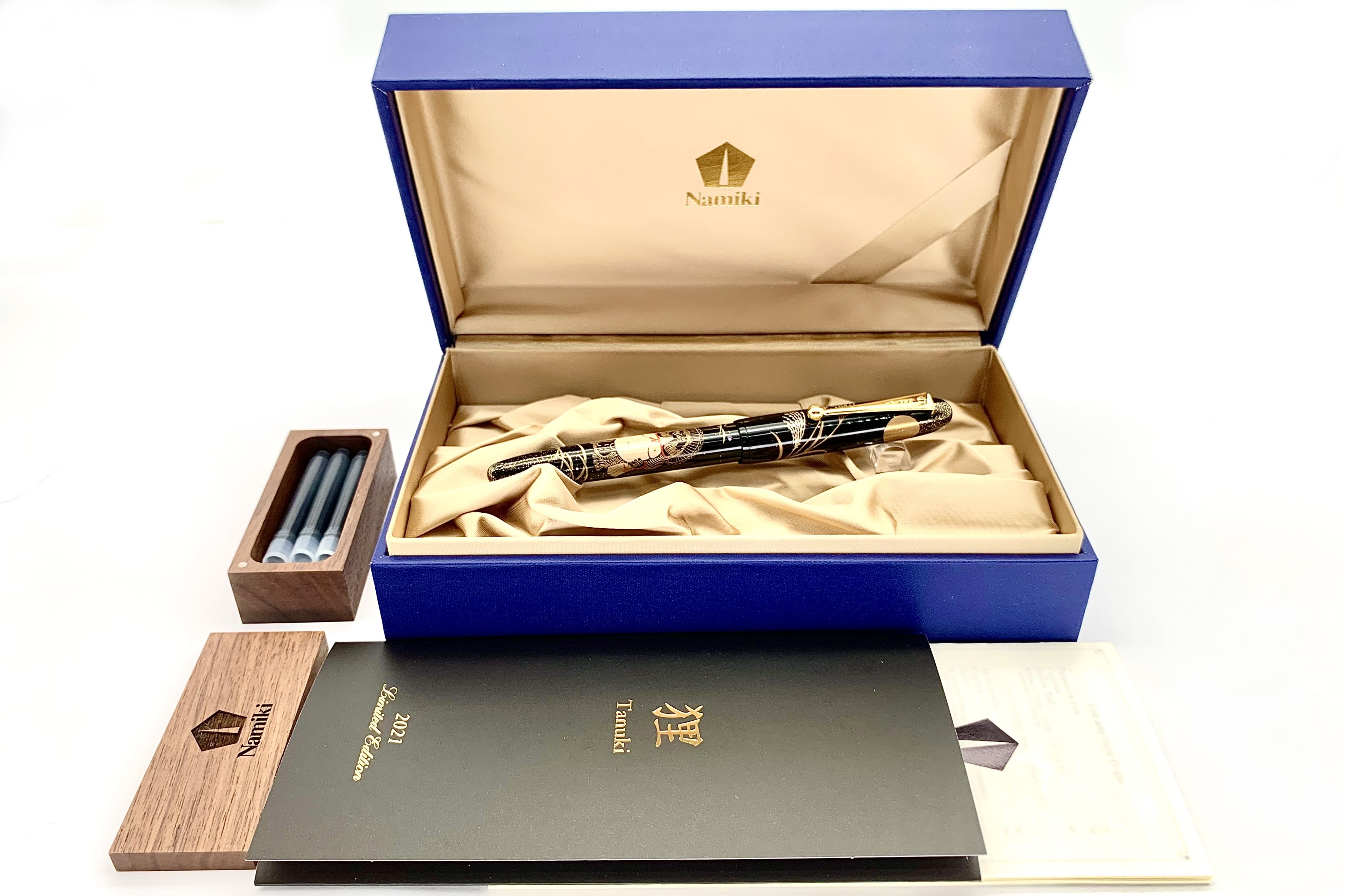 NamikiLimitedEdition2021YukariMakieTanukiRaccoonDogFountainPenh